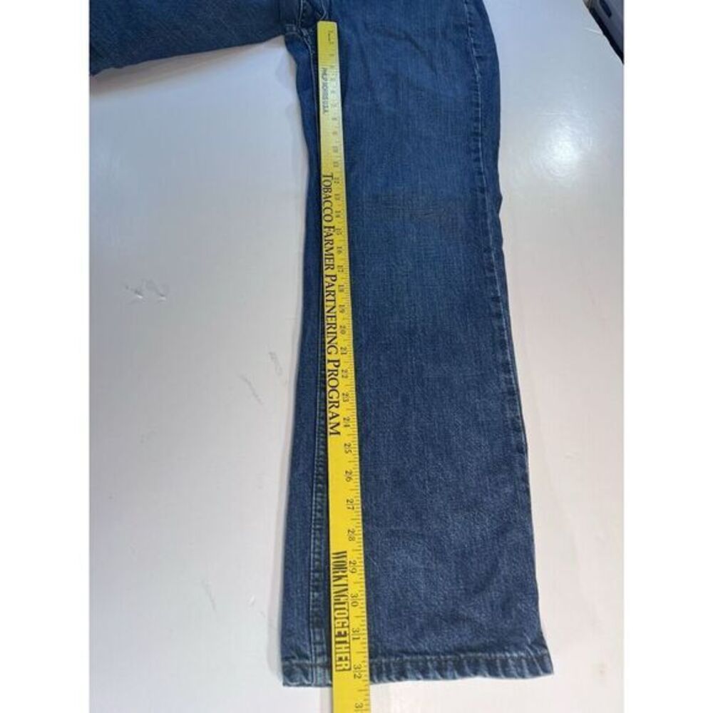 LEE Ultimate 5 Riveted womens straight jeans size 14 M Medium cotton W34 L32 - Picture 3 of 11